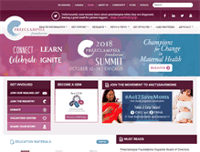 Tablet Screenshot of preeclampsia.org