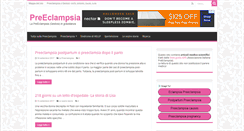 Desktop Screenshot of preeclampsia.it