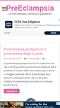 Mobile Screenshot of preeclampsia.it